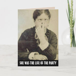 FUNNY BIRTHDAY FRIEND GREETING CARD