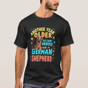 Funny Birthday German Shepherd Dog 2 T-Shirt