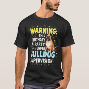 Funny Birthday Gift English Bulldog Dog T-Shirt