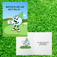 Funny Birthday Golf Ball Wishes