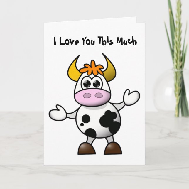 Funny Birthday Greeting Card (Front)