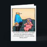 Funny Birthday Greeting Card<br><div class="desc">Enjoy spreading the laughter with this hilarious happy birthday greeting card that's a little over the hill by cartoonist Bill Abbott; send some laughs along with your best wishes for a happy birthday. Bill Abbott's cartoon "Spectickles" the internationally syndicated comic has also appeared in Hallmark U.K., Reader's Digest, Saturday Evening...</div>