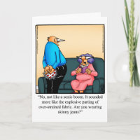 Funny Birthday Greeting Card