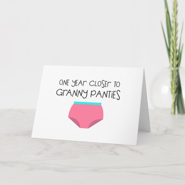 Funny Birthday Greeting Card - Sarcastic Birthday (Front)