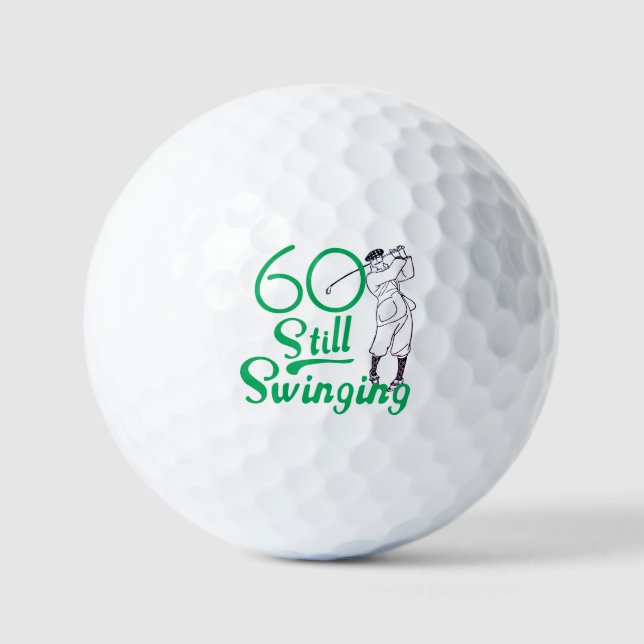 Funny birthday| Humour balls| Customise Golf Ball (Front)