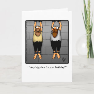 Funny Birthday Humour Card For Friend