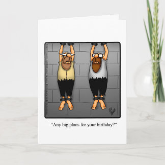 Funny Birthday Humour Card For Friend