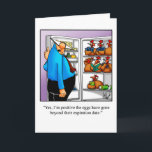 Funny Birthday Humour Card For Friend<br><div class="desc">Wonderfully funny and slightly sarcastic cartoon characters in hilarious situations that’s sure to bring a smile to anyone’s face. Great fun for the wonderfully funny, slightly sarcastic characters you know! Enjoy spreading the laughter with this hilarious happy birthday humour greeting card by cartoonist Bill Abbott; send some laughs along with...</div>