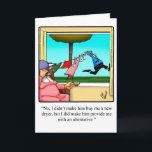 Funny Birthday Humour Card Husband<br><div class="desc">Enjoy spreading the laughter with this hilarious romantic happy birthday greeting card by cartoonist Bill Abbott; send some laughs along with your love and wishes for a happy birthday. Bill Abbott's cartoon "Spectickles" the internationally syndicated comic has also appeared in Hallmark U.K., Reader's Digest, Saturday Evening Post and other fine...</div>