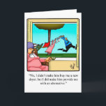 Funny Birthday Humour Card Husband<br><div class="desc">Enjoy spreading the laughter with this hilarious romantic happy birthday greeting card by cartoonist Bill Abbott; send some laughs along with your love and wishes for a happy birthday. Bill Abbott's cartoon "Spectickles" the internationally syndicated comic has also appeared in Hallmark U.K., Reader's Digest, Saturday Evening Post and other fine...</div>