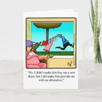 Funny Birthday Humour Card Husband