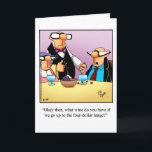 Funny Birthday Humour Greeting Card For Her<br><div class="desc">Enjoy spreading the laughter with this hilarious romantic happy birthday greeting card by cartoonist Bill Abbott; send some laughs along with your love and wishes for a happy birthday. Bill Abbott's cartoon "Spectickles" the internationally syndicated comic has also appeared in Hallmark U.K., Reader's Digest, Saturday Evening Post and other fine...</div>