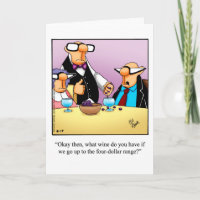 Funny Birthday Humour Greeting Card For Her