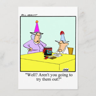 Funny Birthday Humour Party Invitations For Him