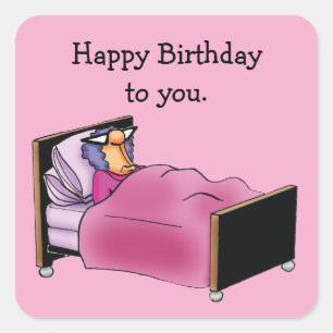 Funny Birthday Humour Stickers