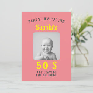 Funny Birthday Invitation