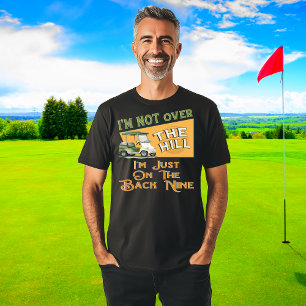 Funny Birthday Over The Hill Golf T-Shirt