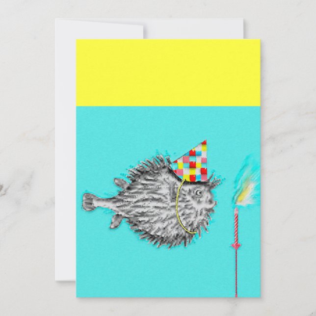 Funny Birthday Party Invitation (Front)