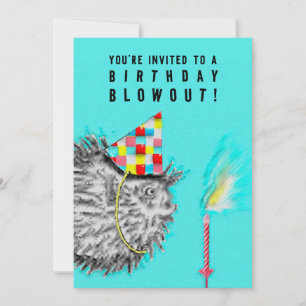 Funny Birthday Party Invitation