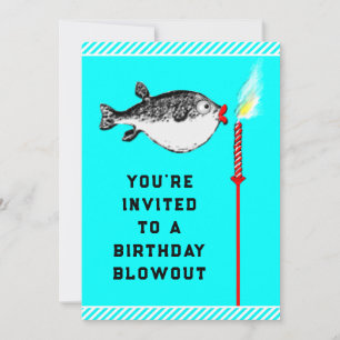 Funny Birthday Party Invitation