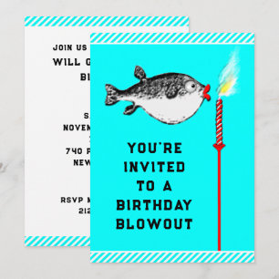 Funny Birthday Party Invitation