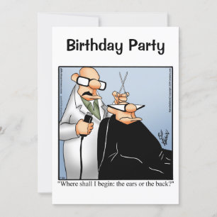 Funny Birthday Party Invitations For Him
