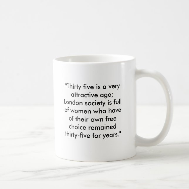Funny Birthday Quotes Mug (Right)