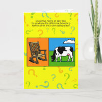 Funny Birthday Riddle