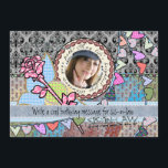 Funny birthday template photo card - Sister-in-law<br><div class="desc">Join me at Google  Circles</div>