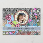 Funny birthday template photo card - Sister-in-law<br><div class="desc">Join me at Google  Circles</div>