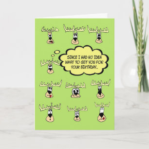Funny Birthday Ten Bucks Greeting Card