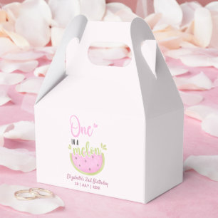 Funny Birthday watermelon Girl one in a melon Favour Box