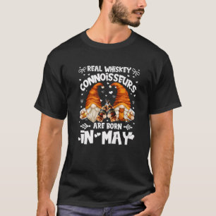 Funny Birthday Whiskey Gnomes For Women Who Are Bo T-Shirt