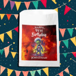 Funny Birthday Zombie Boy Favour Bags<br><div class="desc">Apocalypse Birthday Zombie Boy A great Zombie THEME banner is that perfect element for your PARTY decor. This design may be personalised by clicking Personalise this Template and then choosing the click to customise further option add text, change the text colour or style, or delete the text for an image...</div>