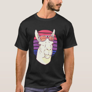 Funny Bisexual Gay Pride Llama Lgbt Sunglasses T-Shirt