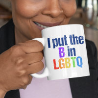 Funny Bisexual LGBTQ Rainbow Humour Quote