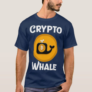 Funny Bitcoin Crypto Whale T-Shirt
