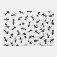 Funny Black Ants Pattern