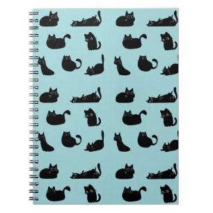 Funny Black Cats Notebook