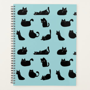 Funny Black Cats Planner