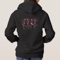 Funny Black Dancing Skeleton Halloween Witch