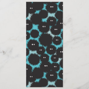 Funny black fluffy monsters  menu