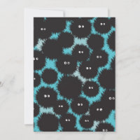 Funny black fluffy monsters