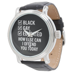 Funny Black Gay Pride Support LGBTQ Rights Watch