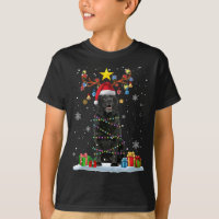 Funny Black Lab Dog Christmas Reindeer Christmas L
