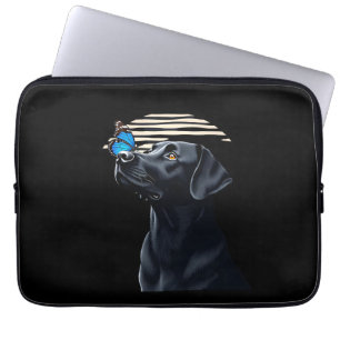 Funny Black Labrador Retriever Lab Dog Owner Pet A Laptop Sleeve