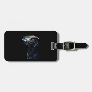 Funny Black Labrador Retriever Lab Dog Owner Pet A Luggage Tag