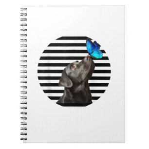 Funny Black Labrador Retriever Lab Dog Owner Pet A Notebook