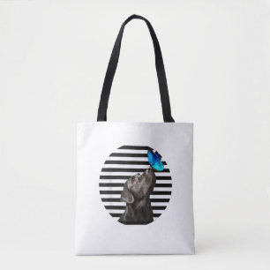 Funny Black Labrador Retriever Lab Dog Owner Pet A Tote Bag
