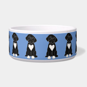 Funny Black Portuguese Water Dog